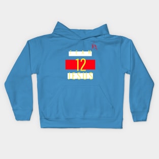 Team Jesus 12 Kids Hoodie